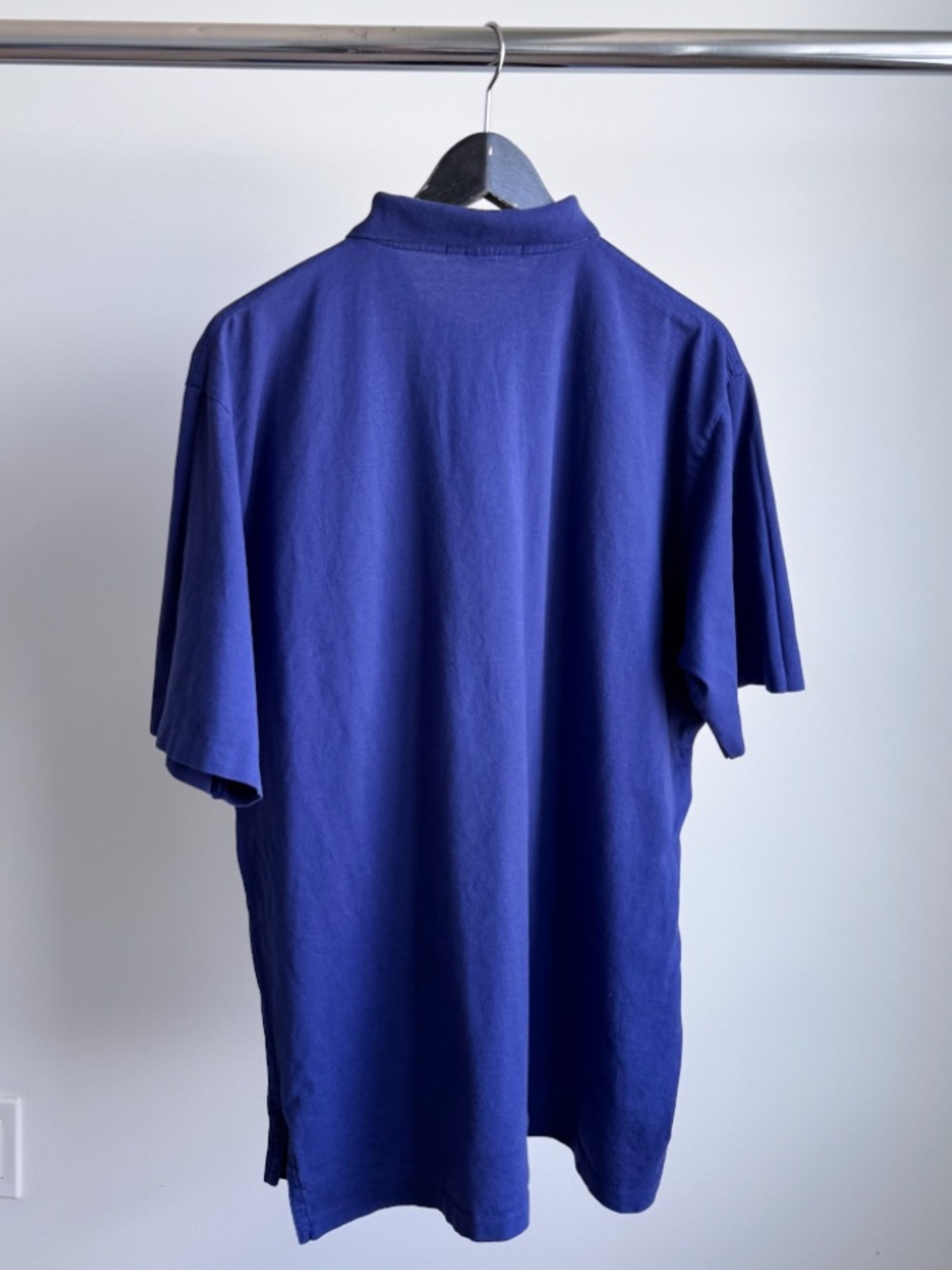 Vtg 90s Polo Ralph Lauren Single Stitch Imperial Crest Pocket Shirt XL 25x28 - Picture 4 of 7